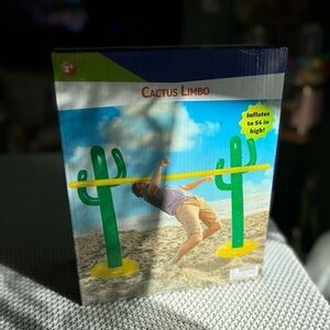 Redemption  Plus Inflatable Cactus Limbo Game 54 In For Beach, Pool, Yard Age 3+